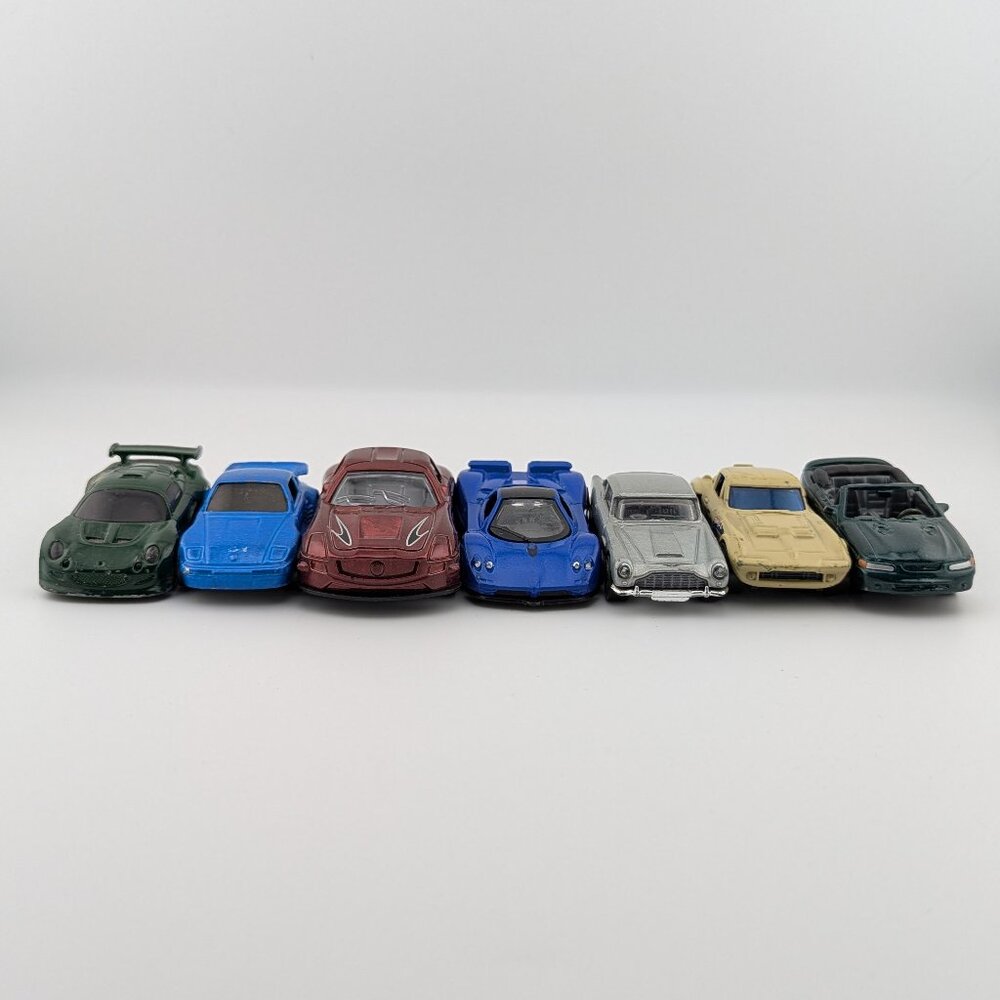 Luxury & Exotic Sports Cars Diecast Bundle – 1:64 Scale Mixed Models (7 Cars)